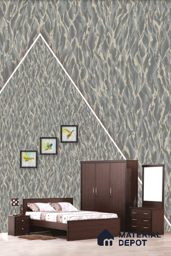 22519 | 10 Meter x 21 Inches Texture Look Wallpaper - 57.41 Sq. Ft. | Minimum 15% wastage during installation