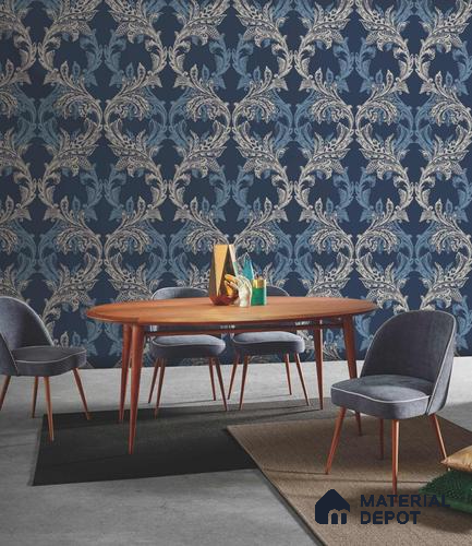 333142 | 10 Meter x 21 Inches Florals Look Wallpaper - 57.41 Sq. Ft. | Minimum 15% wastage during installation