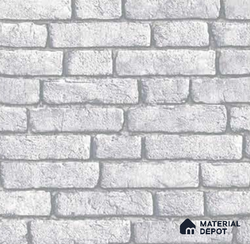 SF13-5 | 10 Meter x 21 Inches Brick Look Wallpaper - 57.41 Sq. Ft. | Minimum 15% wastage during installation