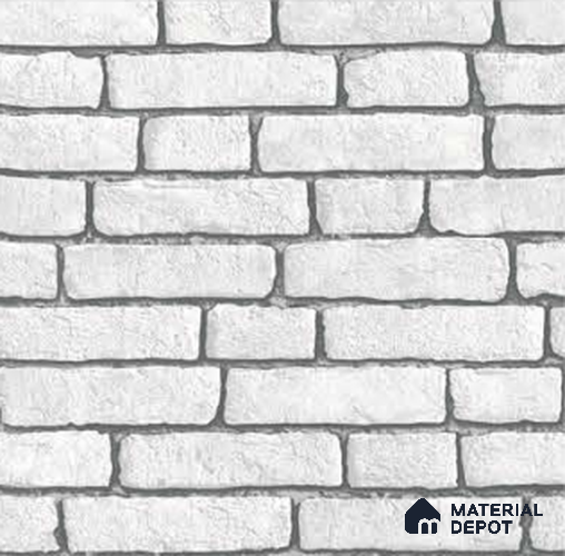 SF13-6 | 10 Meter x 21 Inches Brick Look Wallpaper - 57.41 Sq. Ft. | Minimum 15% wastage during installation