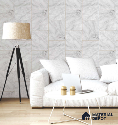 SF2-2 | 10 Meter x 21 Inches Marble Look Wallpaper - 57.41 Sq. Ft. | Minimum 10% wastage during installation