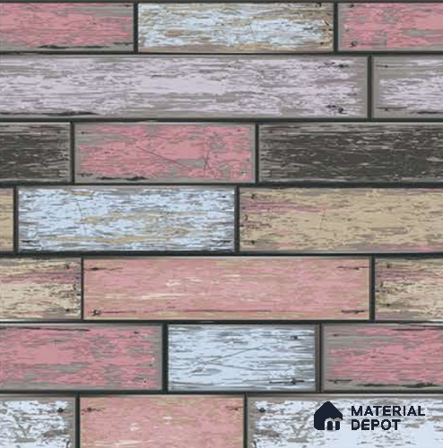 SF8-5 | 10 Meter x 21 Inches Brick Look Wallpaper - 57.41 Sq. Ft. | Minimum 15% wastage during installation