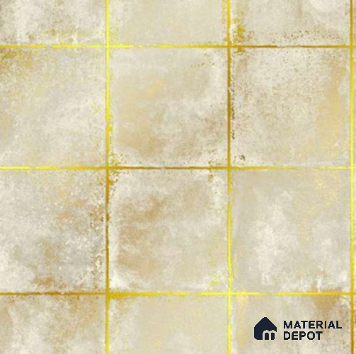 WK25-2502 | 10 Meter x 21 Inches Geometric Look Wallpaper - 57.41 Sq. Ft. | Minimum 15% wastage during installation