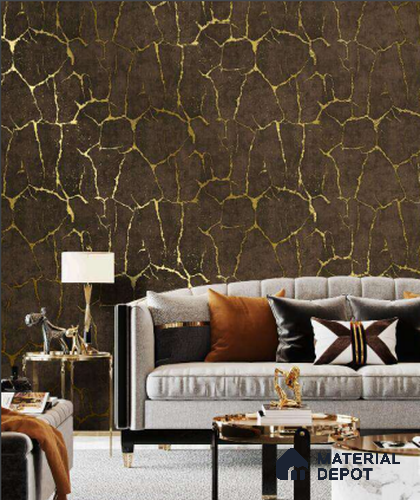 WK25-2508 | 10 Meter x 21 Inches Patterned Look Wallpaper - 57.41 Sq. Ft. | Minimum 15% wastage during installation