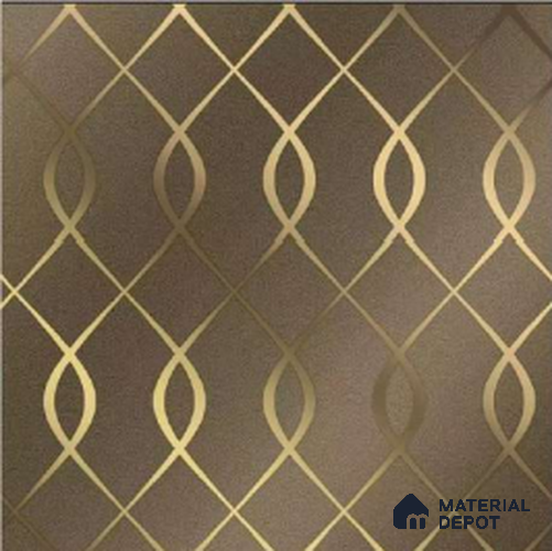 WK25-2512 | 10 Meter x 21 Inches Patterned Look Wallpaper - 57.41 Sq. Ft. | Minimum 15% wastage during installation