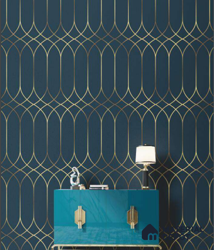 WK25-2542 | 10 Meter x 21 Inches Patterned Look Wallpaper - 57.41 Sq. Ft. | Minimum 15% wastage during installation
