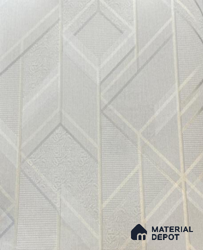 WK21-2153 | 10 Meter x 21 Inches Geometric Look Wallpaper - 57.41 Sq. Ft.