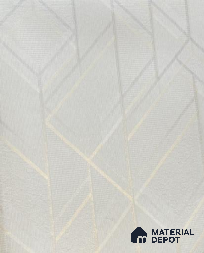 WK21-2157 | 10 Meter x 21 Inches Geometric Look Wallpaper - 57.41 Sq. Ft.