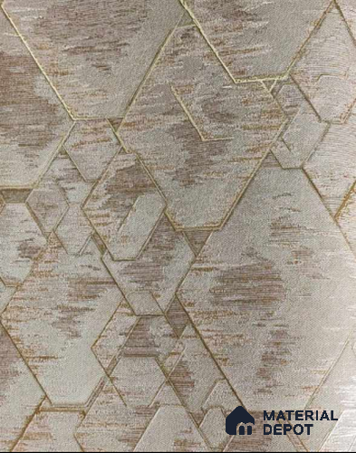 9008 | 5 Meter x 42 Inches Patterned Look Wallpaper - 57.37 Sq. Ft. | Minimum 15% wastage during installation