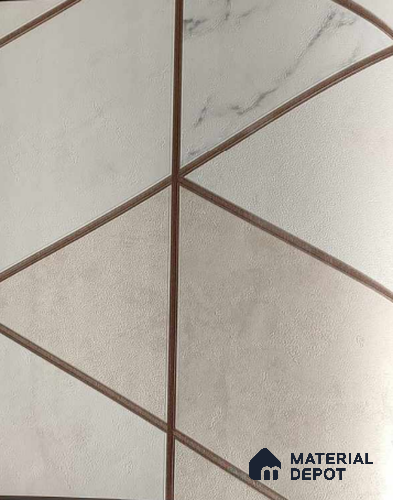 9019 | 5 Meter x 42 Inches Geometric Look Wallpaper - 57.37 Sq. Ft. | Minimum 15% wastage during installation