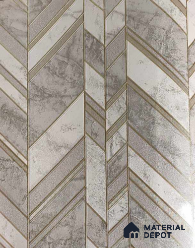 9021 | 5 Meter x 42 Inches Geometric Look Wallpaper - 57.37 Sq. Ft. | Minimum 15% wastage during installation