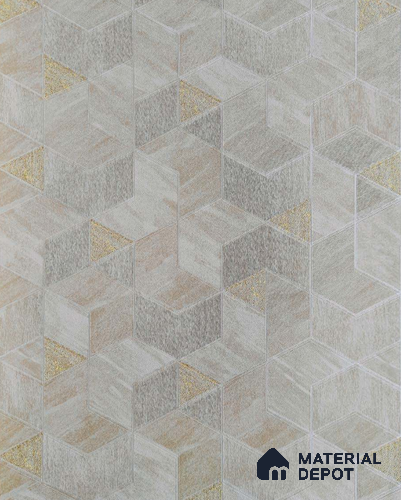 5524 | 10 Meter x 21 Inches Geometric Look Wallpaper - 57.41 Sq. Ft.