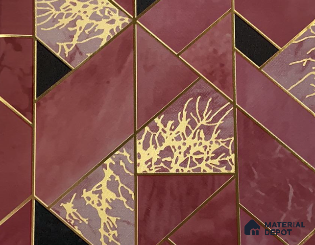 WK15-1503 | 10 Meter x 21 Inches Geometric Look Wallpaper - 57.41 Sq. Ft. | Minimum 15% wastage during installation
