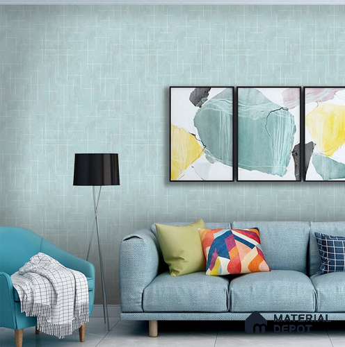 SG-2221 | 10 Meter x 21 Inches Geometric Look Wallpaper - 57.41 Sq. Ft. | Minimum 15% wastage during installation