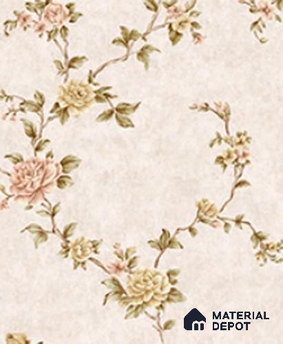 21012 | 10 Meter x 21 Inches Florals Look Wallpaper - 57.41 Sq. Ft.