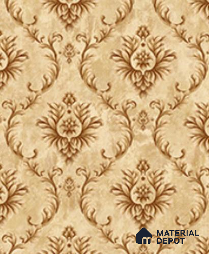 21015 | 10 Meter x 21 Inches Damask Look Wallpaper - 57.41 Sq. Ft.