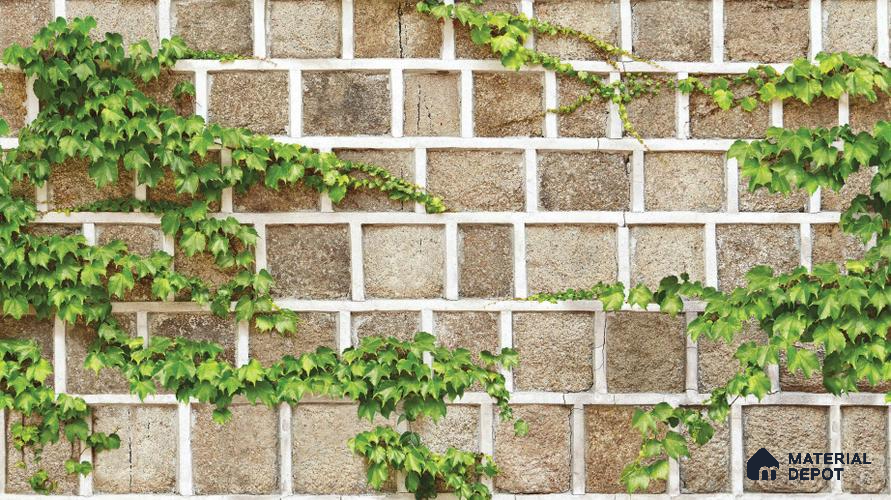 Deoksugung_88428-1 | 5 Meter x 42 Inches Brick Look Wallpaper - 57.41 Sq. Ft. | Minimum 15% wastage during installation