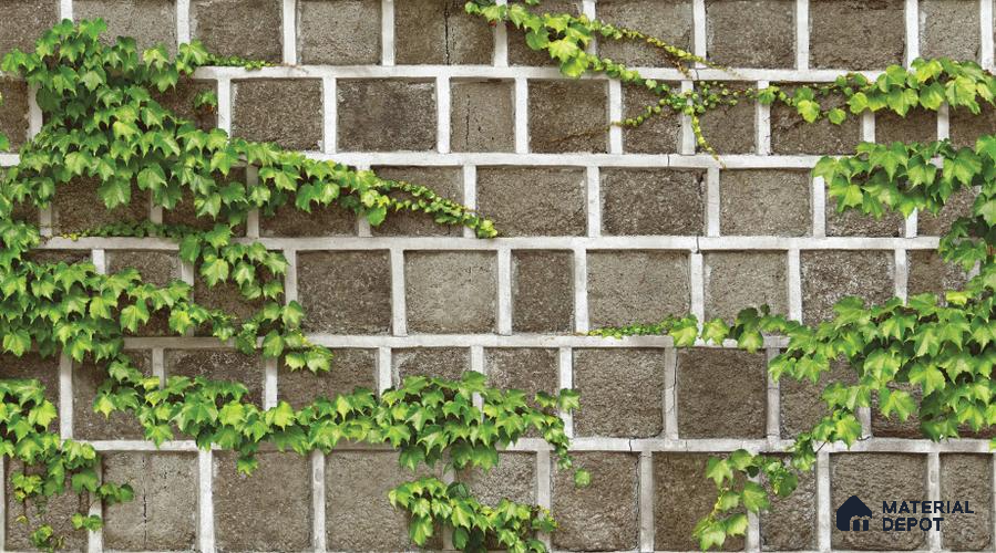 Deoksugung_88428-2 | 5 Meter x 42 Inches Brick Look Wallpaper - 57.41 Sq. Ft. | Minimum 15% wastage during installation