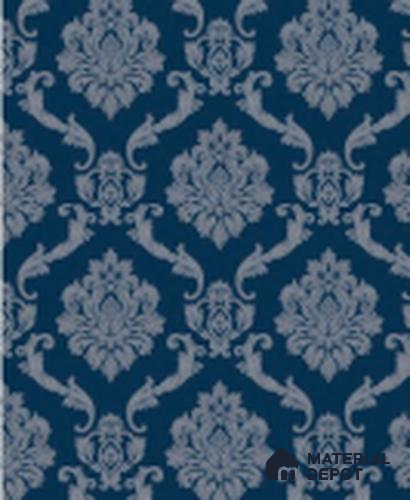 555153 | 10 Meter x 21 Inches Damask Look Wallpaper - 57.41 Sq. Ft. | Minimum 15% wastage during installation
