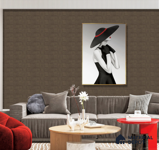 444178 | 10 Meter x 21 Inches Plain Look Wallpaper - 57.41 Sq. Ft. | Minimum 10% wastage during installation