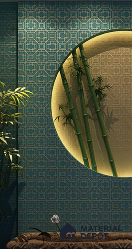 MT 220201 | 10 Meter x 21 Inches Patterned Look Wallpaper - 57.41 Sq. Ft. | Minimum 15% wastage during installation