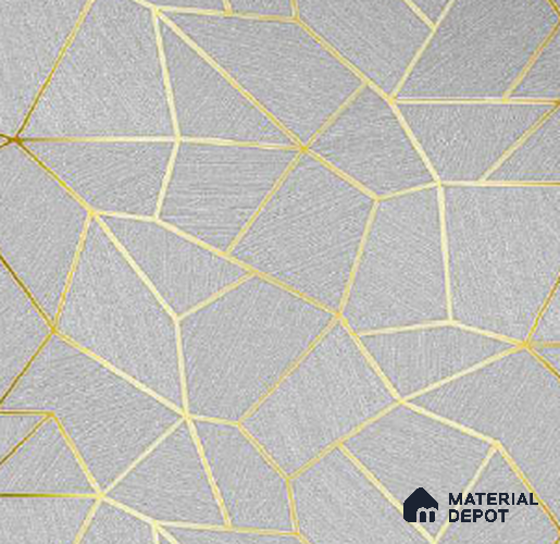 WS 2044 | 10 Meter x 21 Inches Geometric Look Wallpaper - 57.41 Sq. Ft. | Minimum 15% wastage during installation