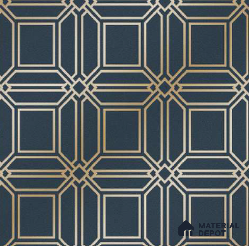 WS 2046 | 10 Meter x 21 Inches Geometric Look Wallpaper - 57.41 Sq. Ft. | Minimum 15% wastage during installation