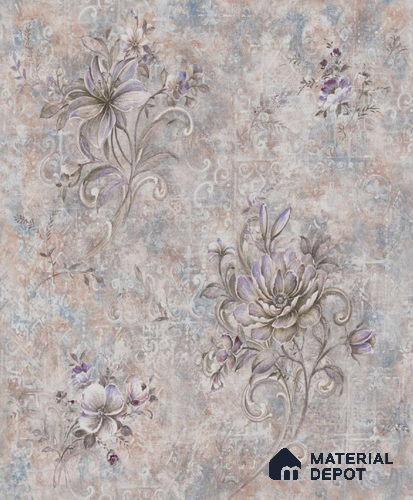 1102 | 10 Meter x 21 Inches Florals Look Wallpaper - 57.37 Sq. Ft. | Minimum 15% wastage during installation