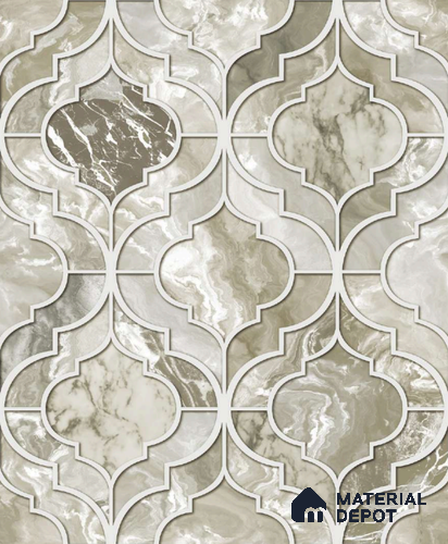 1114 | 10 Meter x 21 Inches Patterned Look Wallpaper - 57.37 Sq. Ft. | Minimum 15% wastage during installation