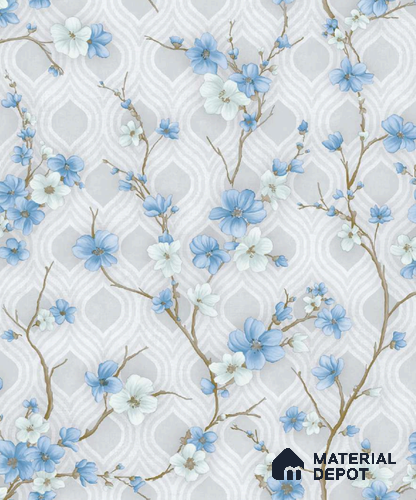 1121 | 10 Meter x 21 Inches Florals Look Wallpaper - 57.37 Sq. Ft. | Minimum 15% wastage during installation