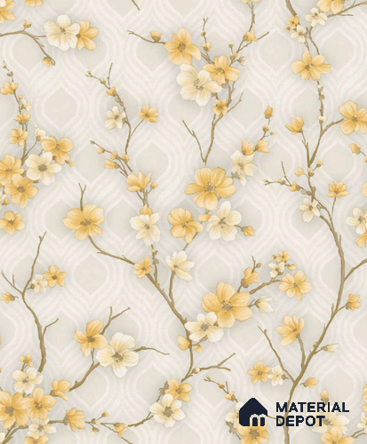1120 | 10 Meter x 21 Inches Florals Look Wallpaper - 57.37 Sq. Ft. | Minimum 15% wastage during installation