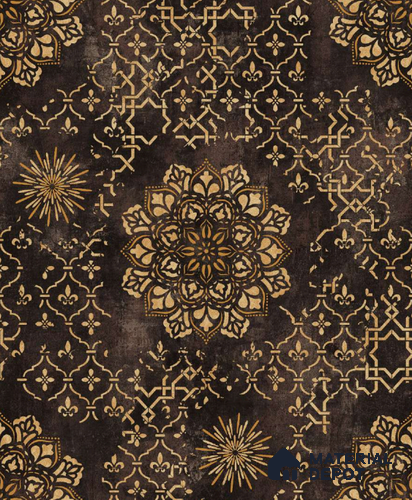 1158 | 10 Meter x 21 Inches Patterned Look Wallpaper - 57.37 Sq. Ft. | Minimum 15% wastage during installation