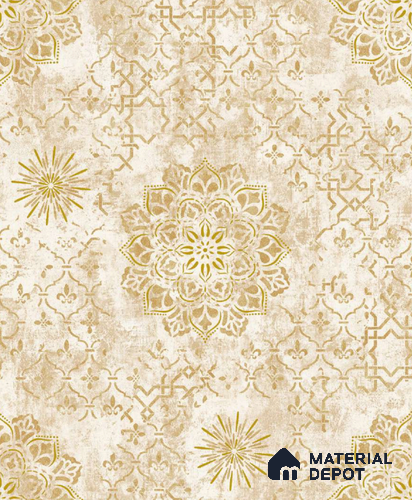 1159 | 10 Meter x 21 Inches Patterned Look Wallpaper - 57.37 Sq. Ft. | Minimum 15% wastage during installation