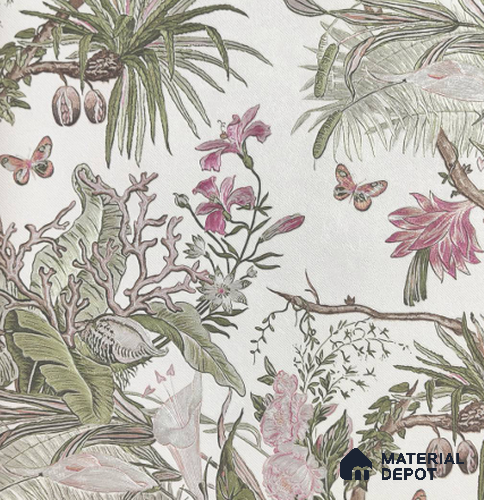 170-34 | 9.6 Meter x 20.87 Inches Florals Look Wallpaper - 54.77 Sq. Ft. | Minimum 15% wastage during installation