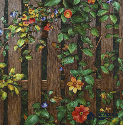 170-49 | 9.6 Meter x 20.87 Inches Florals Look Wallpaper - 54.77 Sq. Ft. | Minimum 15% wastage during installation