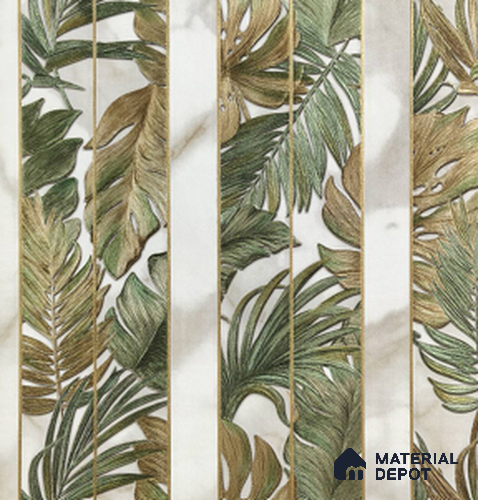 170-11 | 9.6 Meter x 20.87 Inches Florals Look Wallpaper - 54.77 Sq. Ft. | Minimum 15% wastage during installation