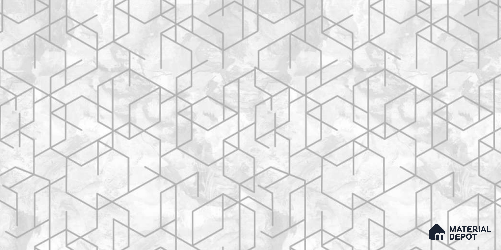 207-2 | 10 Meter x 21 Inches Geometric Look Wallpaper - 57.05 Sq. Ft. | Minimum 15% wastage during installation