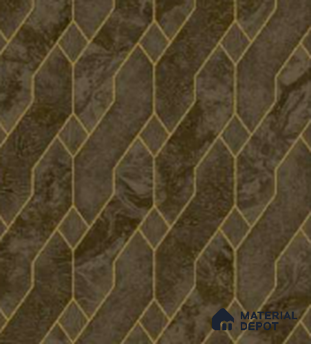 211-3 | 10 Meter x 21 Inches Geometric Look Wallpaper - 57.05 Sq. Ft. | Minimum 15% wastage during installation
