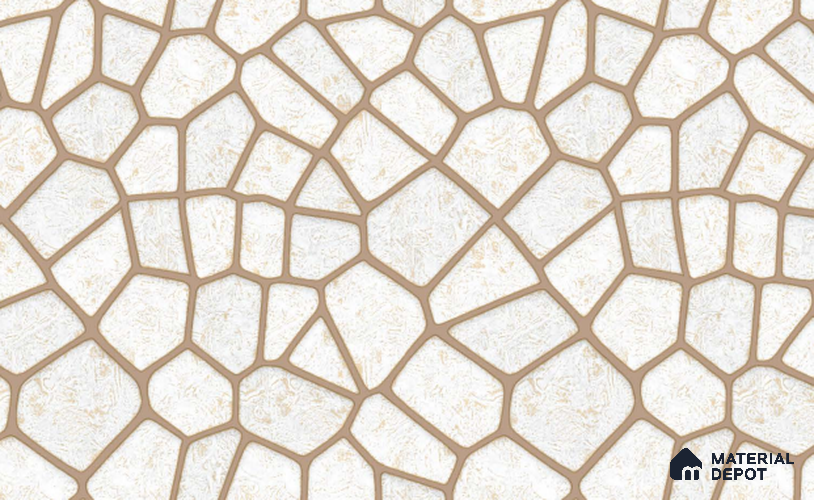 217008 | 10 Meter x 21 Inches Patterned Look Wallpaper - 57.37 Sq. Ft. | Minimum 15% wastage during installation