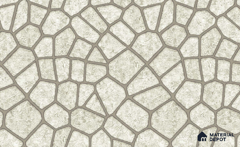 217011 | 10 Meter x 21 Inches Patterned Look Wallpaper - 57.37 Sq. Ft. | Minimum 15% wastage during installation