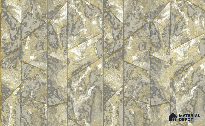 217015 | 10 Meter x 21 Inches Patterned Look Wallpaper - 57.37 Sq. Ft. | Minimum 15% wastage during installation