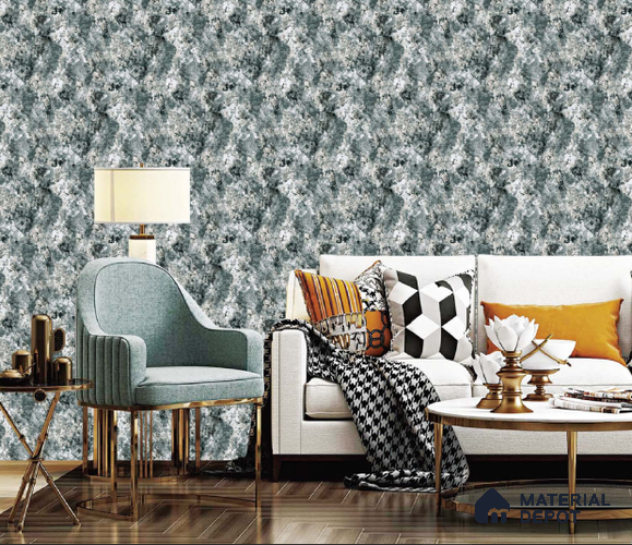 217021 | 10 Meter x 21 Inches Patterned Look Wallpaper - 57.37 Sq. Ft. | Minimum 15% wastage during installation