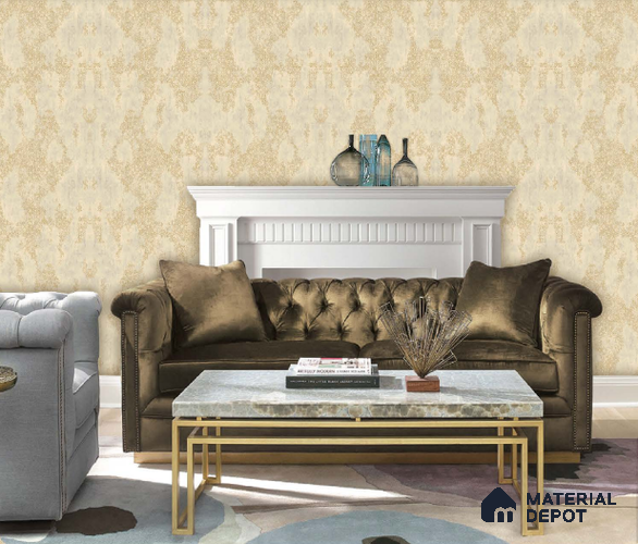 217024 | 10 Meter x 21 Inches Patterned Look Wallpaper - 57.37 Sq. Ft. | Minimum 15% wastage during installation