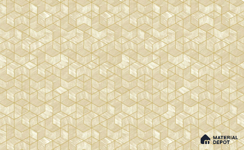 217045 | 10 Meter x 21 Inches Geometric Look Wallpaper - 57.37 Sq. Ft. | Minimum 15% wastage during installation