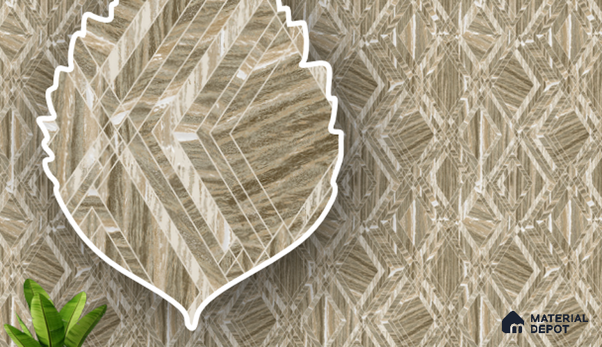 220324 | 10 Meter x 21 Inches Abstract Look Wallpaper - 57.41 Sq. Ft. | Minimum 15% wastage during installation