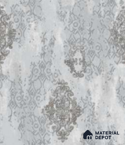 221-1 | 10 Meter x 21 Inches Damask Look Wallpaper - 57.05 Sq. Ft. | Minimum 15% wastage during installation