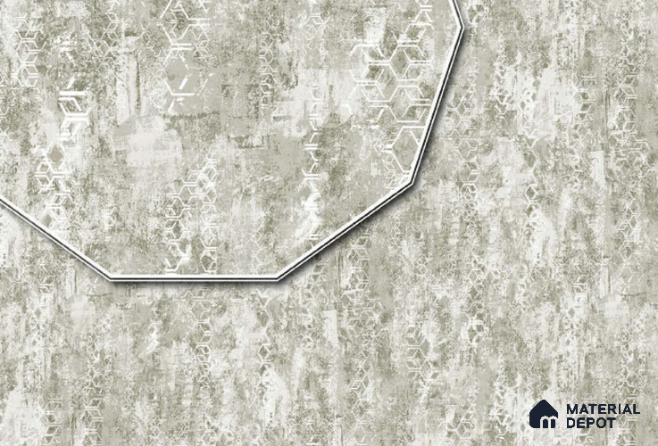23746 | 10 Meter x 21 Inches Patterned Look Wallpaper - 57.05 Sq. Ft. | Minimum 15% wastage during installation
