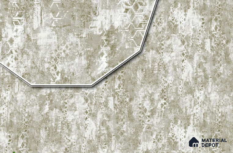 23750 | 10 Meter x 21 Inches Patterned Look Wallpaper - 57.05 Sq. Ft. | Minimum 15% wastage during installation