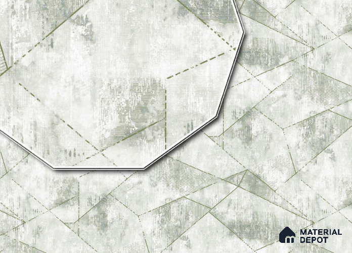 23759 | 10 Meter x 21 Inches Geometric Look Wallpaper - 57.05 Sq. Ft. | Minimum 15% wastage during installation
