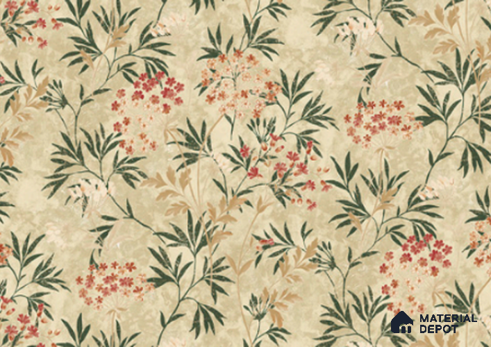 23822 | 10 Meter x 21 Inches Florals Look Wallpaper - 57.41 Sq. Ft. | Minimum 15% wastage during installation